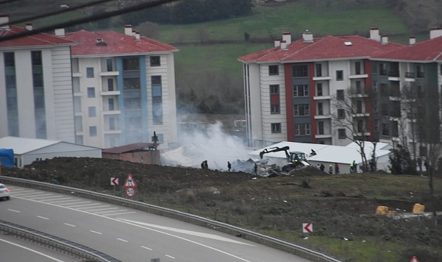 Sinop’ta korkutan yangın