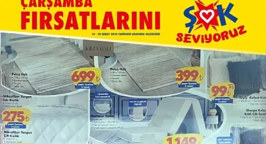 ŞOK 14 Şubat 2024 Aktüel Ürünler Kataloğu: Cazip Fiyatlarla Heyecan Verici Fırsatlar