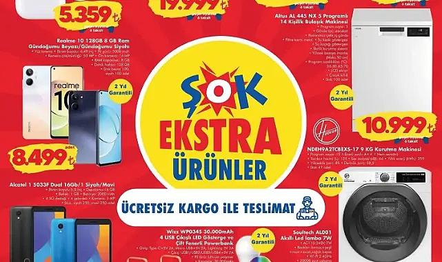 Şok 17 Şubat 2024 Tarihli Aktüel Ürünler Kataloğu Yayınlandı