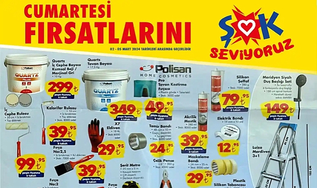Şok 2 Mart 2024 Aktüel Ürünler Kataloğu Çıktı