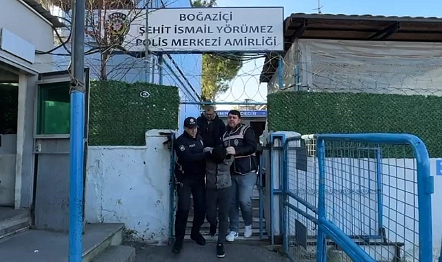Taksicinin sırtına makas saplayan zanlı tutuklandı