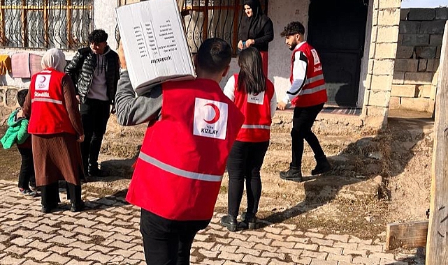Türk Kızılay Patnos Şubesi ihtiyaç sahiplerine yardım eli uzatmaya devam ediyor