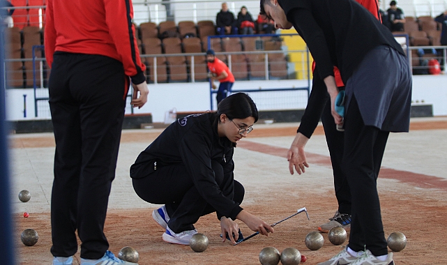 Türkiye Bocce Birinci ve İkinci Lig 2. Etap müsabakaları Mersin'de başladı