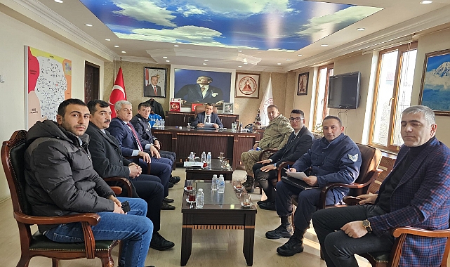 Tutak’ta Eğitim Öğretim yılı ikinci dönem tedbirleri toplantısı yapıldı