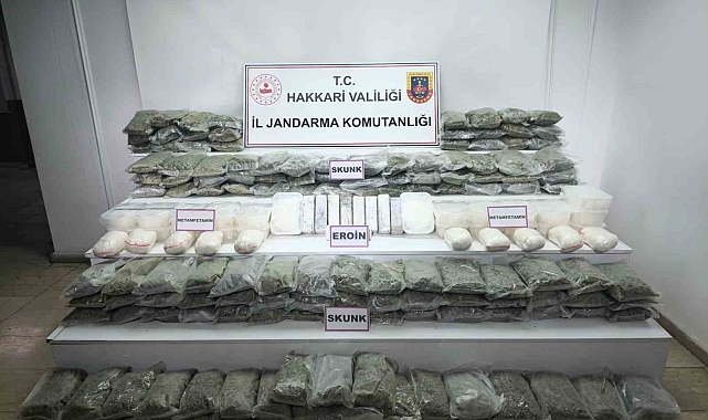 Uyuşturucu tacirlerine büyük darbe; 109 kilo uyuşturucu ele geçirildi
