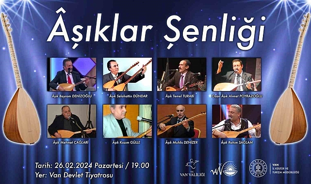 Van'da 'Aşıklar Şenliği' düzenleyecek