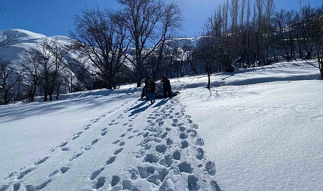 Van'da Besicilerin zorlu kış mesaisi sürüyor