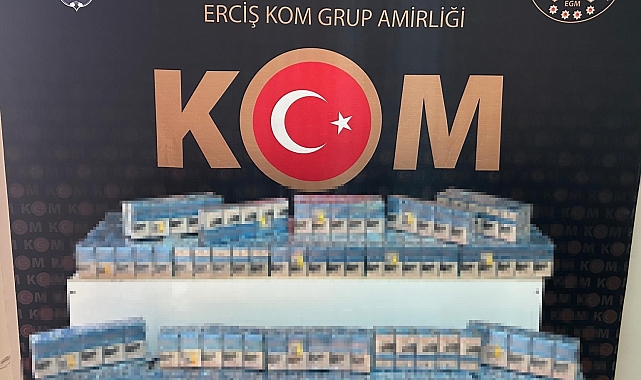 Van'da Gümrük Kaçağı Mallar Elegeçirildi