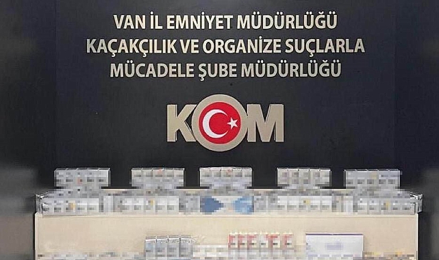 Van'da gümrük kaçakçılığı operasyonu