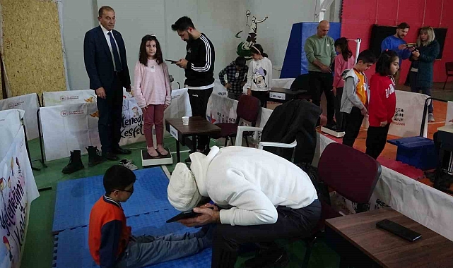 Van'da minikler 'Sportif Yetenek Taraması' start aldı
