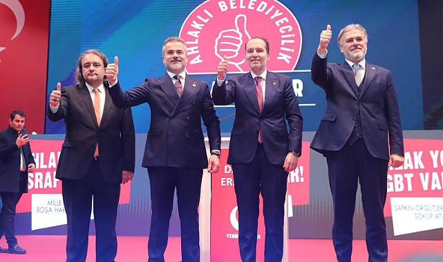 Yeniden Refah Partisi Genel Başkanı Erbakan: “Kimseye kazandırmak için değil, kendimiz kazanmak için seçimdeyiz”