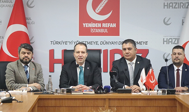 Yerli ve Milli Parti’den, Yeniden Refah Partisi’ne destek