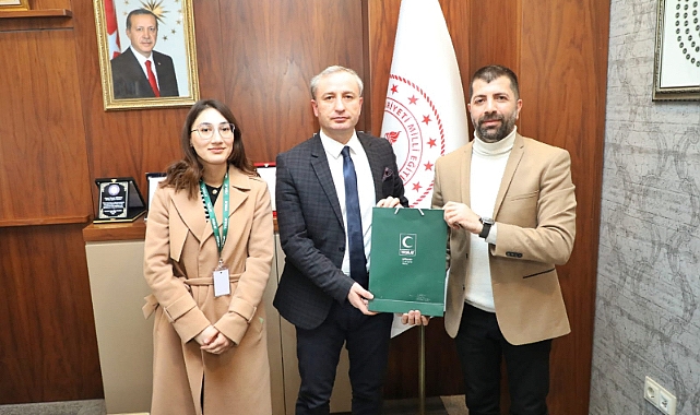 Yeşilay Ağrı Şube Başkanı Aslan’dan, Müdür Kökrek'e ziyaret