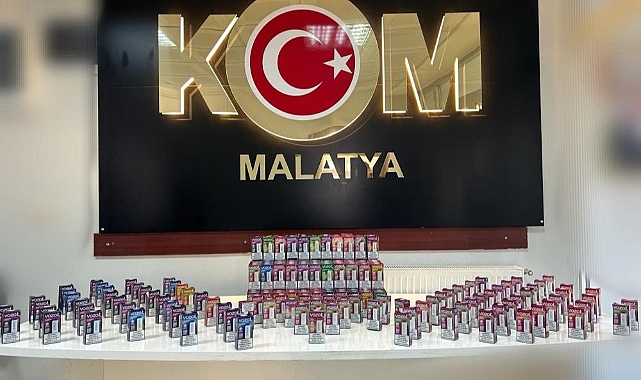 Yolcu otobüsünde 453 adet elektronik sigara ele geçirildi