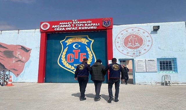 11 yıl 3 ay kesinleşmiş hapis cezası bulunan zanlı yakalandı