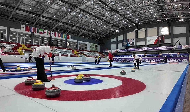 2023 Kış Deaflympics'te futsal ve curling heyecanı devam etti