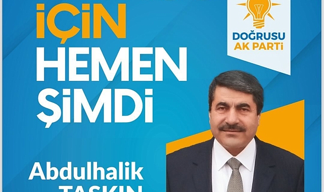 Abdulhalik Taşkın: Esnaftan Tabela ve Reklam Vergisi Alınmayacak