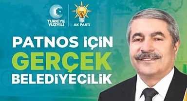 Abdulhalik Taşkın; Sizlerin desteği ile 1 Nisanda Patnos'a Bahar Gelecek