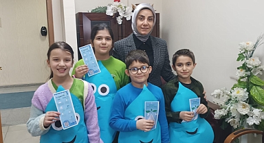 Ağrı'da Dünya Su Günü'nde öğrenciler Müdür Kökrek ile buluştu