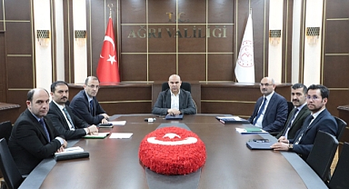 Ağrı’da “Haftalık Çalışma Grubu Toplantısı" yapıldı