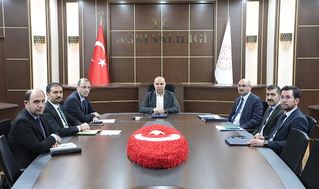 Ağrı’da “Haftalık Çalışma Grubu Toplantısı" yapıldı