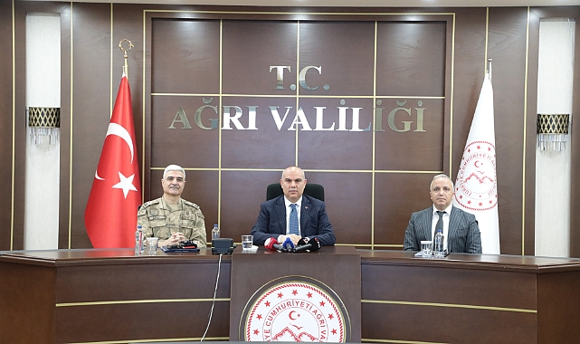Ağrı'da Huzur ve Güvenlik Toplantısı