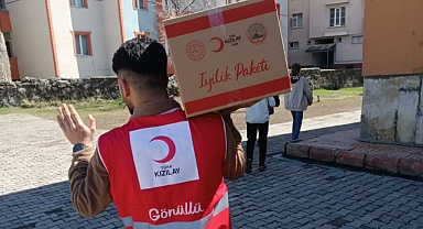 Ağrı’da öğrenciler ve ihtiyaç sahibi aileler arasında gönül köprüsü kuruldu