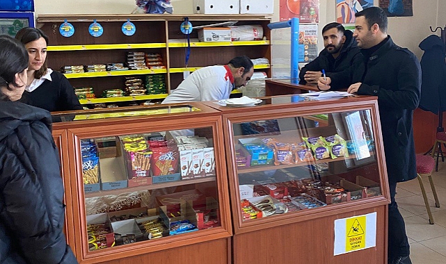 Ağrı’da okul kantinleri denetimi yapıldı