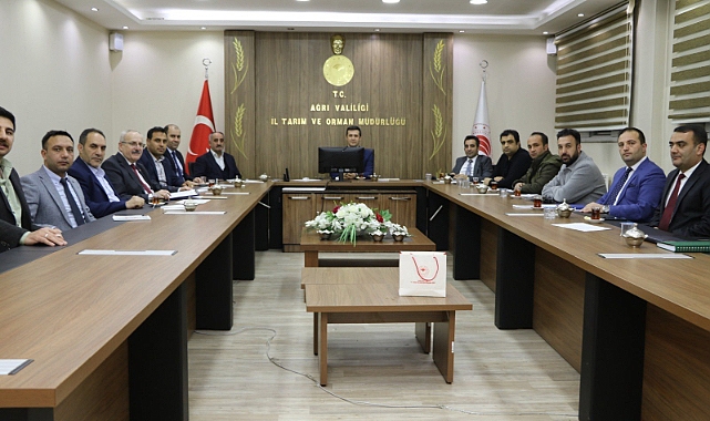 Ağrı’da Taşra birimleri koordinasyon ve değerlendirme toplantısı yapıldı