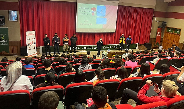 Ağrı’daki 112 okula, 112 Acil Çağrı Merkezi tanıtıldı
