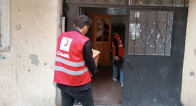 Ağrı’daki öğrencilerin “İyilik Paketi” Kızılay’a emanet