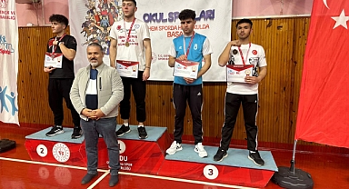 Ağrılı Arda Oral, Türkiye Şampiyonası'nda üçüncü oldu