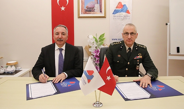 AİÇÜ ile 12'nci Mekanize Piyade Tugay Komutanlığı arasında işbirliği protokolü imzalandı