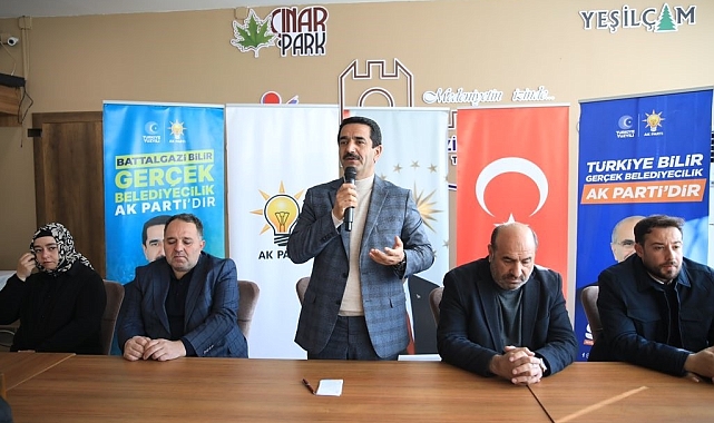 AK Parti Battalgazi Başkan Adayı Taşkın: "Yaparsa AK Parti yapar, yaparsa Cumhur İttifakı yapar"