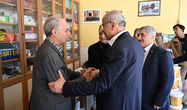 AK Parti Büyükşehir Belediye Başkan Adayı Sami Er Arapgir ilçesini ziyaret etti