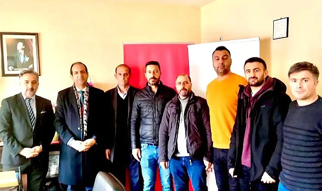 Ak Parti Erciş Belediye Başkan Adayı Fatih Çiftci Kurum Ziyaretlerine Devam Ediyor