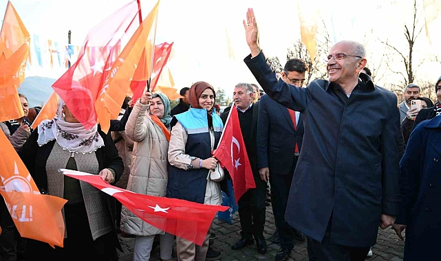 AK Parti Malatya Büyükşehir Adayı Sami Er'e Sürgü'de coşkulu karşılama