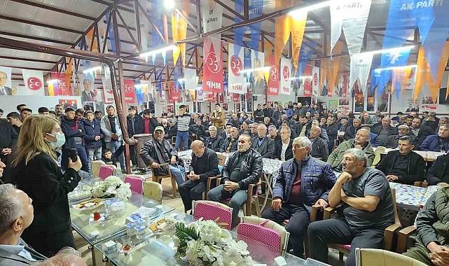 AK Parti Milletvekili Ölmeztoprak ilçe ziyaretlerini sürdürüyor