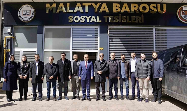 AK Parti Yeşilyurt Belediye Başkan Adayı Prof. Dr. Geçit'ten meslek odalarına ziyaret