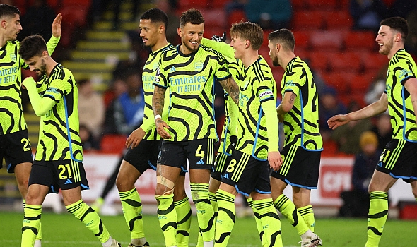 Arsenal Gol Yağmuruyla Sheffield United'i 6-0 Mağlup Etti