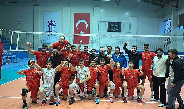 Aşkale Voleybol Takımı bir üst turda