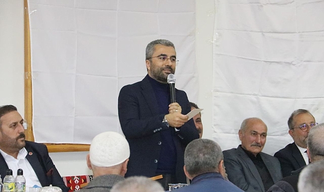 Başkan Say Elmalık sakinleri ile buluştu