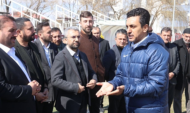 Başkan Say'dan Vanspor FK'a moral ziyareti