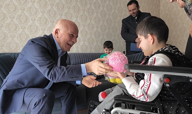 Başkan Sekmen Elanur'un çağrısına kayıtsız kalmadı