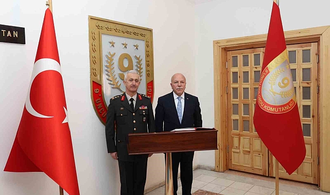 Başkan Sekmen'den Algan Paşa'ya ziyaret