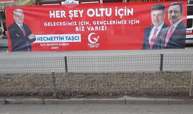 BBP'den Taşçı'ya pankart tepkisi