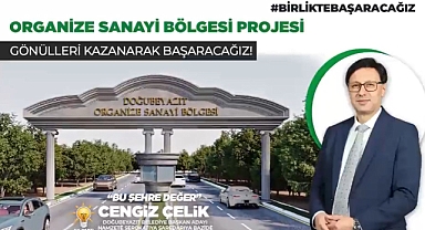 Belediye Başkan adayı Çelik’in, Doğubayazıt’ta  işsizliğe son verecek projesi