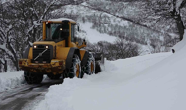 Bingöl'de 200 köy yolu ulaşıma kapandı