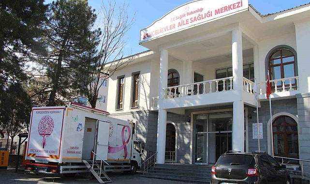 Bingöl'de Mobil tarama aracı, kanserde erken teşhise katkı sağlıyor