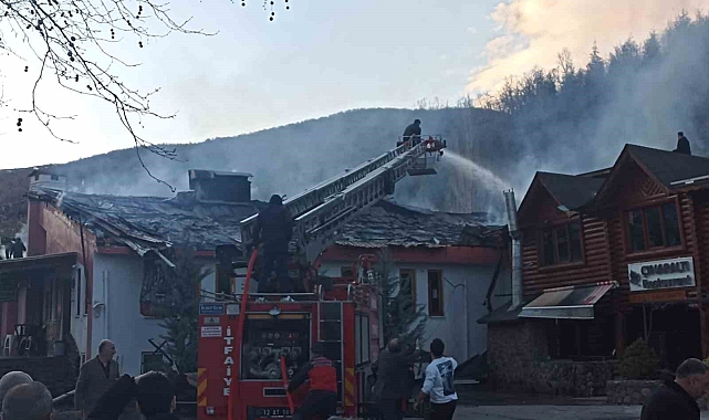 Bingöl'de termal tesislerde yangın